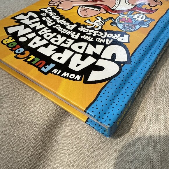 Captain Underpants and the Perilous Plot of Professor Poopypants. Hardcover. New - Picture 7 of 9